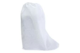 200x Brand New Portwest ST85 Whitepairs of BizTex Boot Covers - RRP £107.54 (ER39)