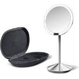 simplehuman ST3004 12cm Sensor Mirror Fold, Light Up Makeup (LOCATION P6)