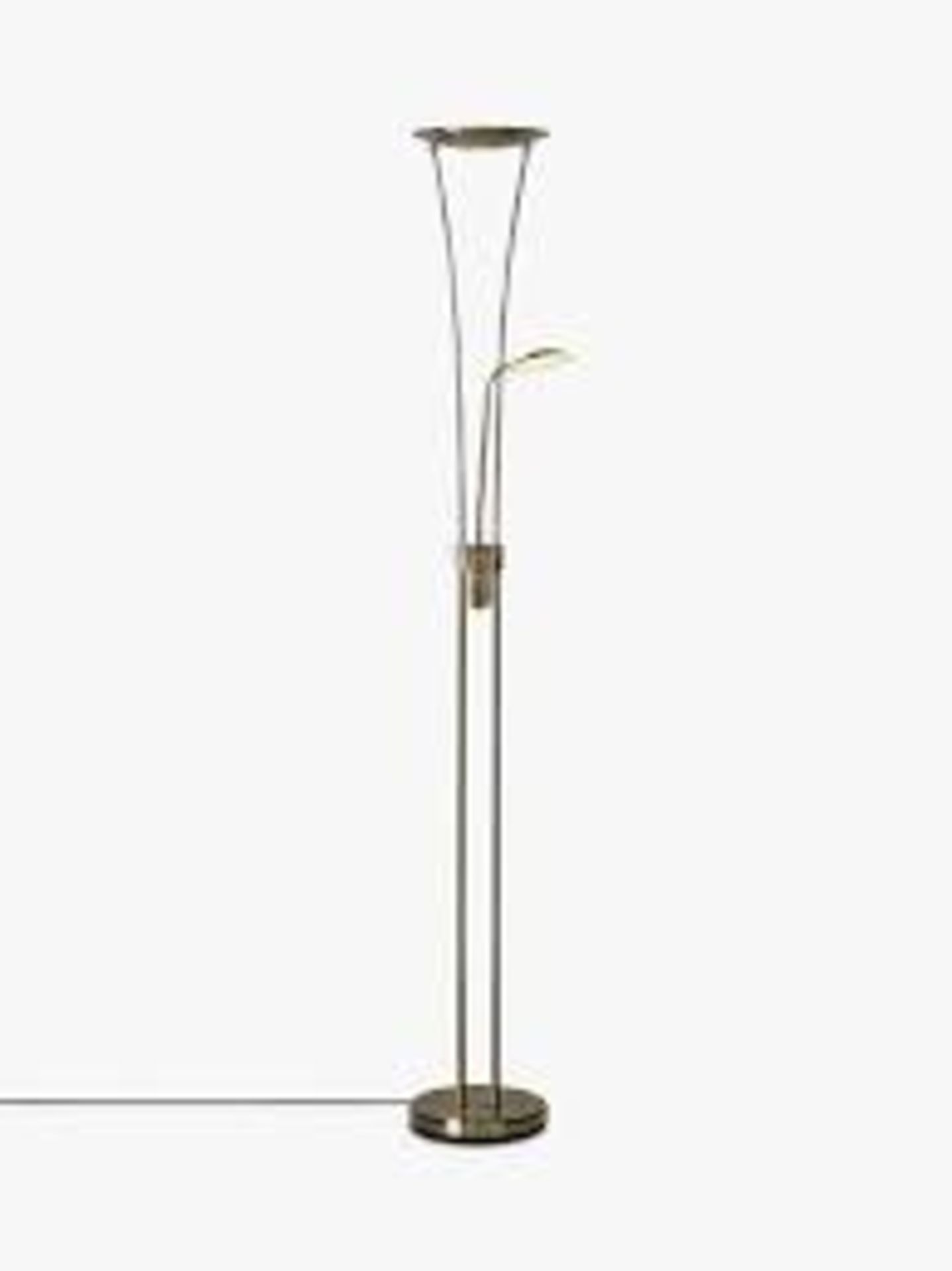 John Lewis Levity LED Uplighter/Reading Floor Lamp (LOCATION P6)