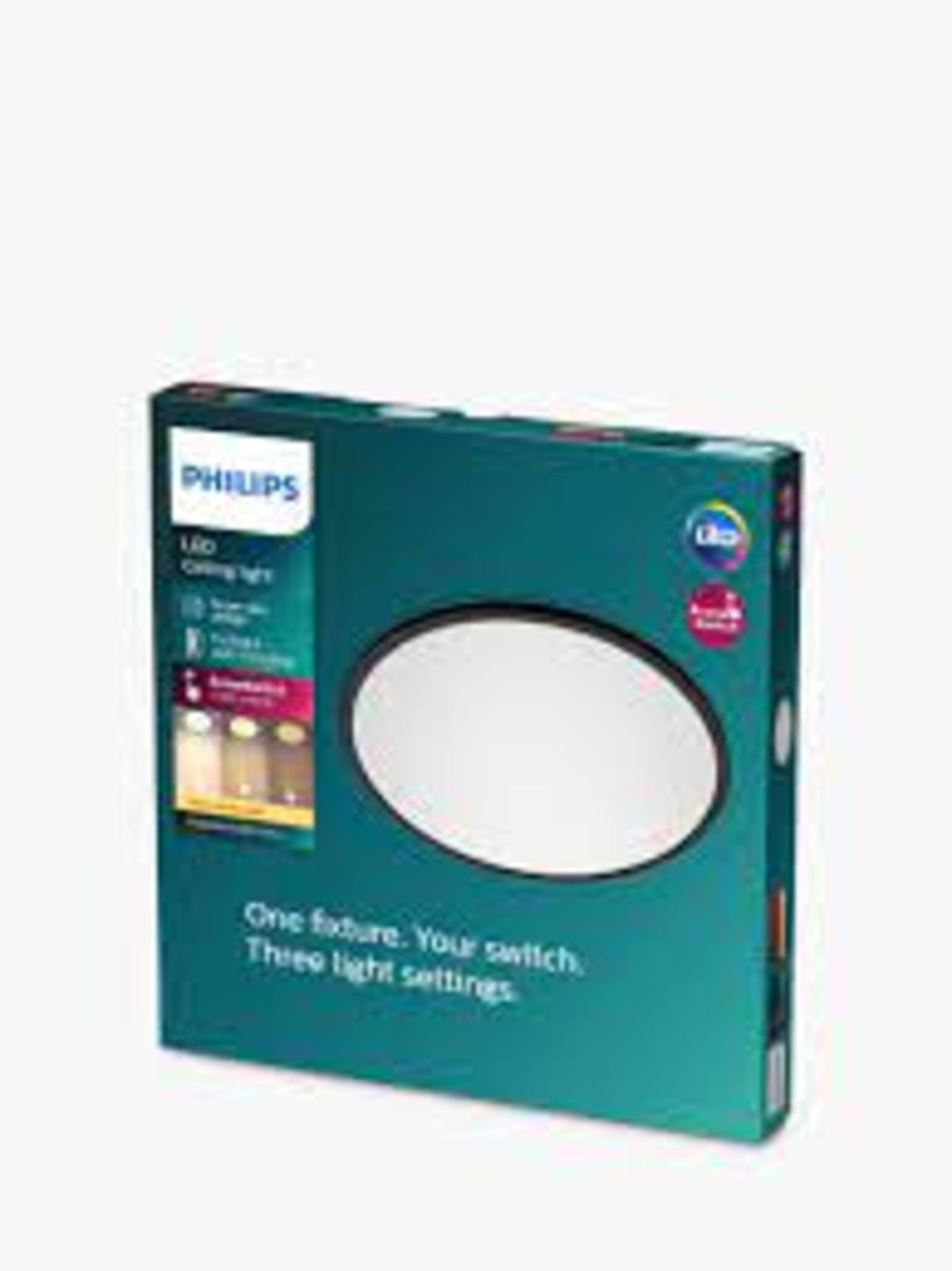 Philips LED Superslim Warm White Ceiling Light (LOCATION P6)