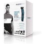 Babyliss Men 12-in-1 Japanese Steel Ultimate Face and Body Multi Grooming Kit with Nose Trimmer Head