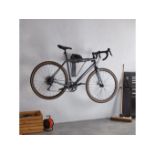 Luxury Wall Mounted Folding Bicycle Holder With Shelf (ER51) Wall-mounted folding bicycle holder