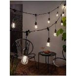 10 Light Linkable Filament Festoon String - ER45