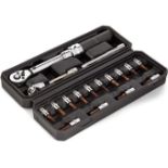 Luxury 19 Piece Bicycle Hand Tool Set (ER51) The 19-piece kit comes in a rugged case and features