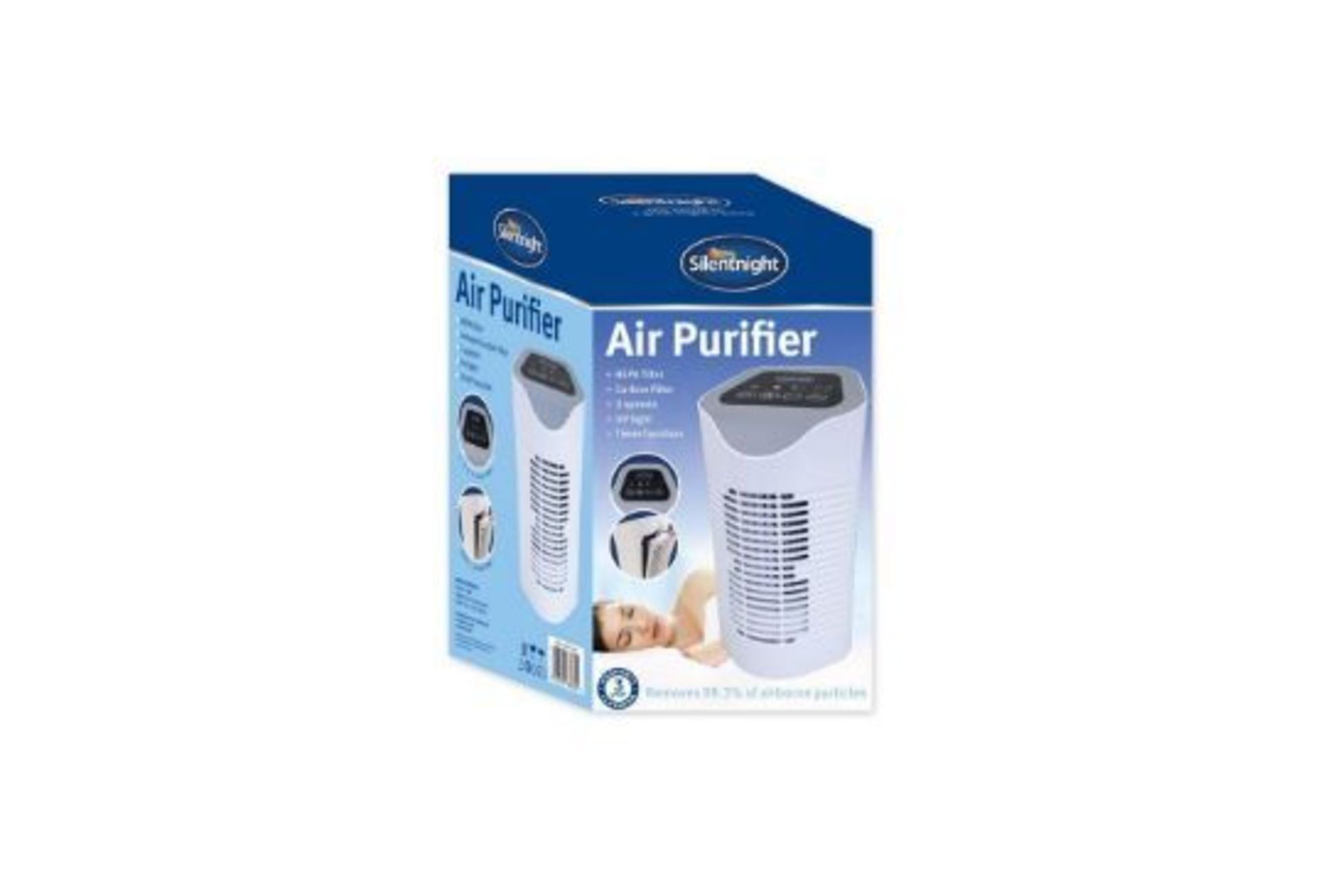 Silentnight Air Purifier - White - ER46.