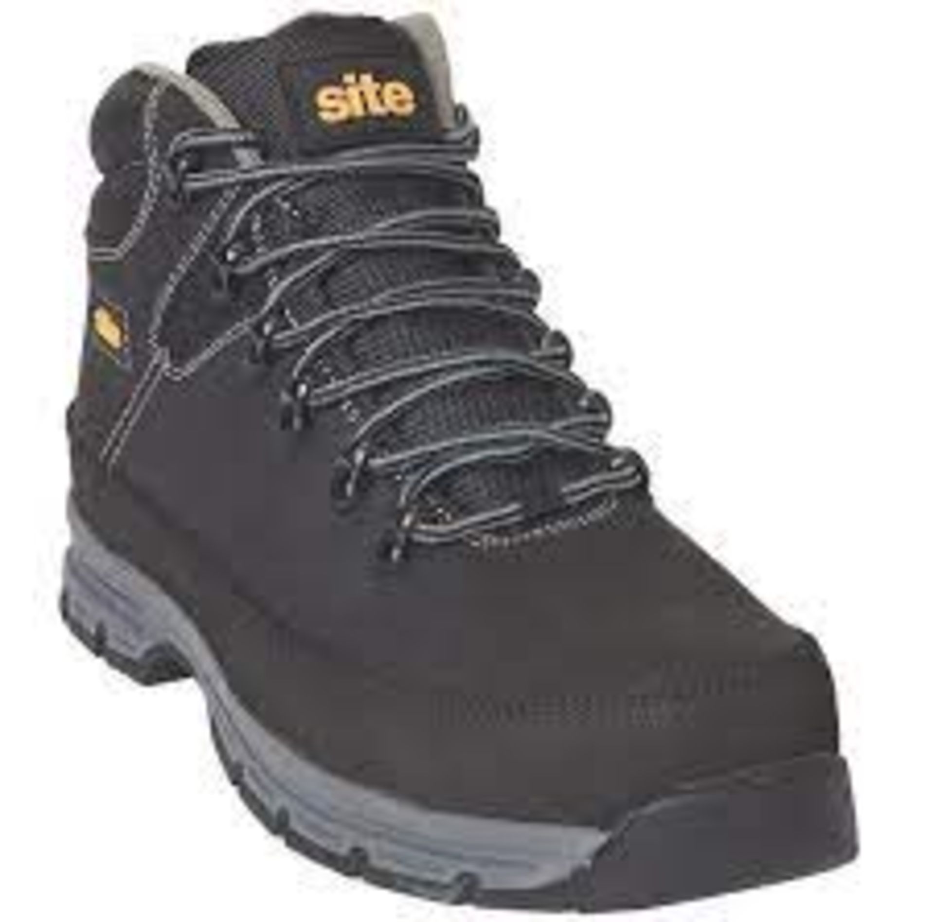 Site Bronzite Safety Boots Black Size 9 . - ER47