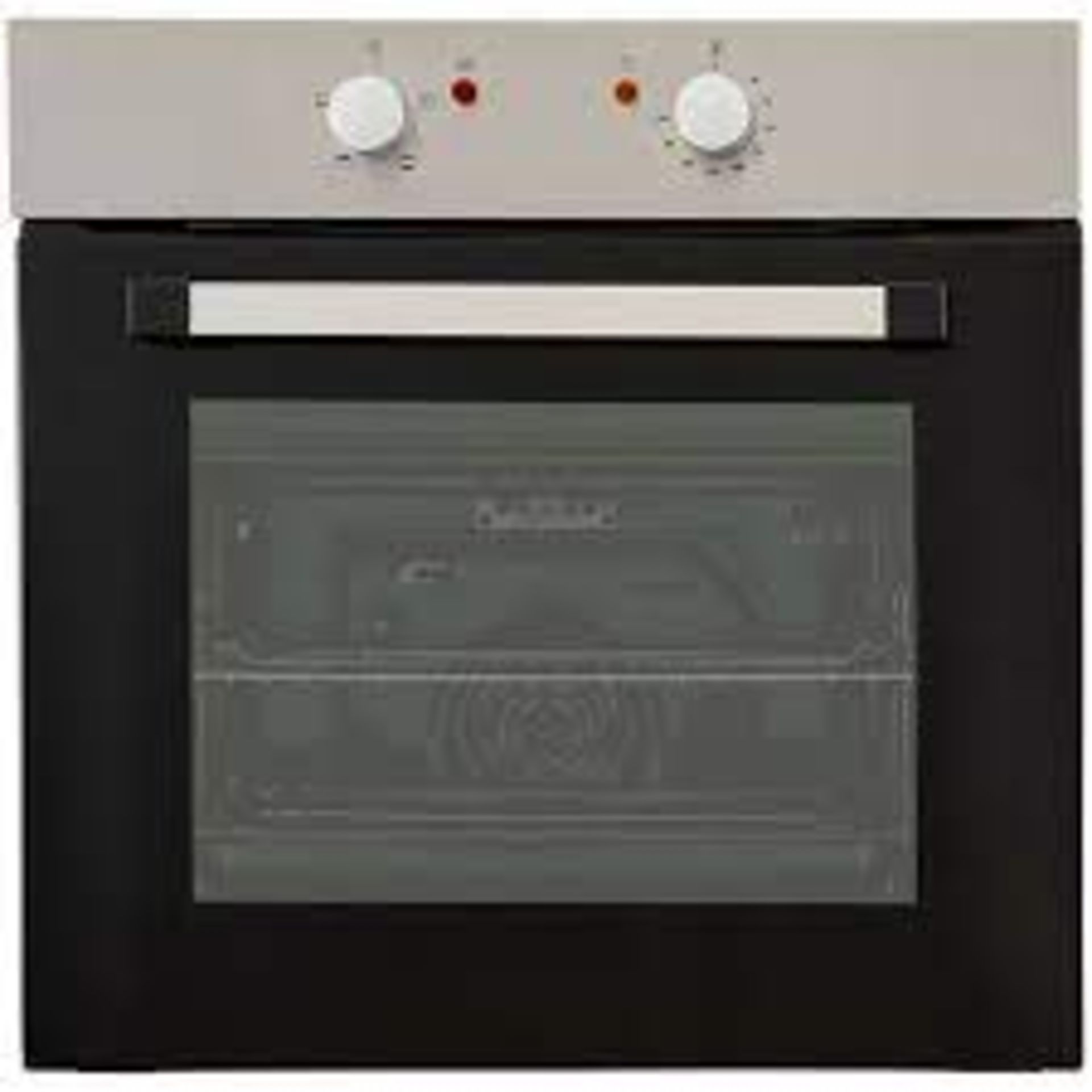 Cooke & Lewis CSB60A Built-in Single Conventional Oven - Chrome effect. - ER47. This conventional,