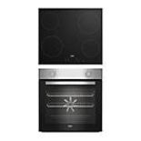 Beko QBSE222X Built-in Multifunction Oven & hob pack. - ER47. Bake perfect cupcakes, roast a