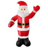 Outdoor Santa Claus Self Inflating - 5ft Father Christmas LED Illuminated - ER46