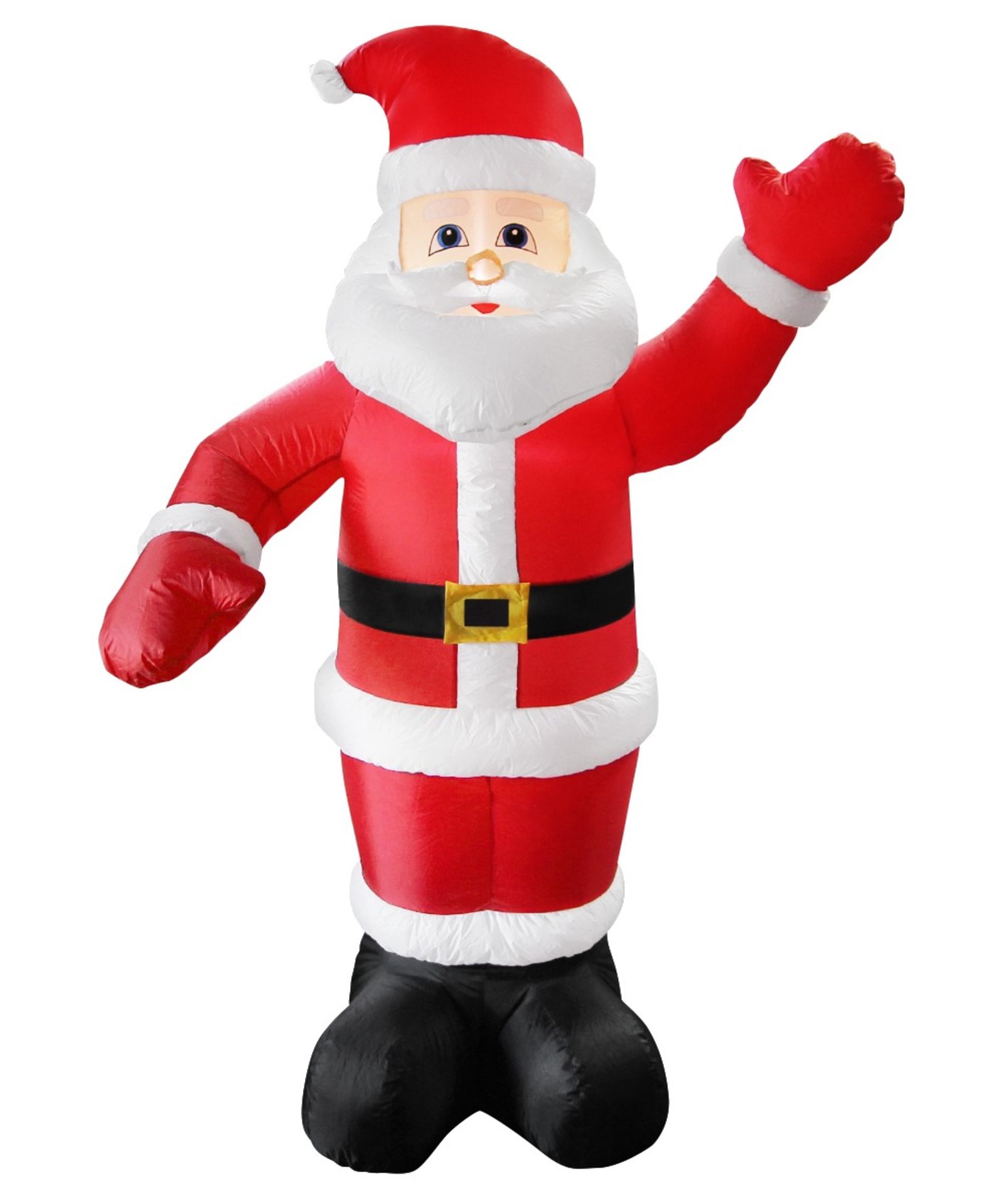 Outdoor Santa Claus Self Inflating - 5ft Father Christmas LED Illuminated - ER46