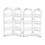Beautify Foldable Acrylic Earring Holder Stand Jewellery Display Organiser (ER51) Beautify