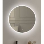 Dripex 500 mm Round LED Bathroom Mirror with Light - ER46