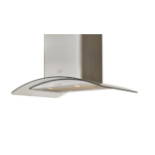 Cooke & Lewis CLICGS90 Stainless steel Island Cooker hood (W)90cm - Inox. - ER40. RRP £255.00.