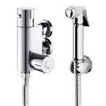 AICA Thermostatic Mixer Toilet Hand Held Douche Spray Shower. - ER46