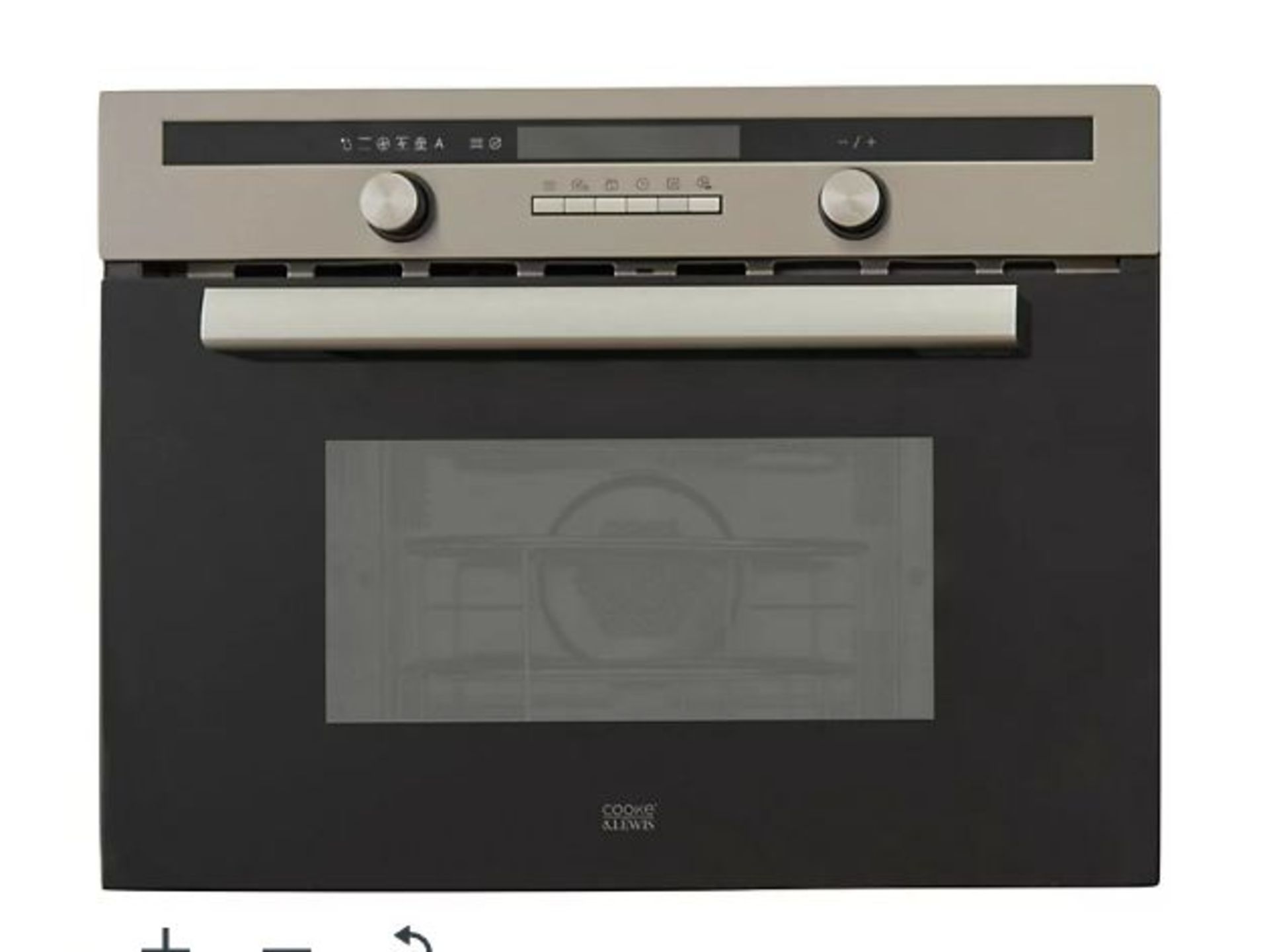 Cooke & Lewis CLCPST Built-in Compact Oven - Stainless steel. - ER45. Enjoy cooking again with