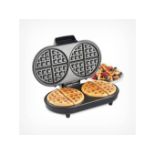 VonShef Waffle Maker (ER51) The VonShef waffle maker enables the preparation of two round waffles.