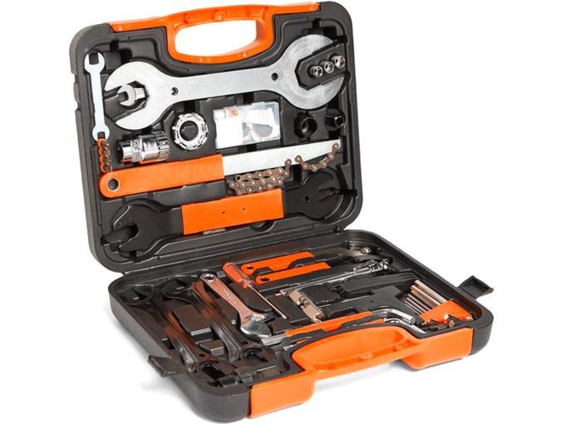 Luxury 35 Piece Bicycle Hand Tool Set (ER51) Bicycle maintenance tool kit. Be prepared for any