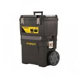 STANLEY Mobile Work Centre Toolbox, 2 Tier Stackable Units. - ER47.