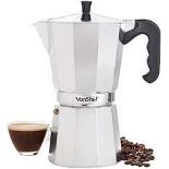 VonShef 6 Cup Espresso Maker (ER51) Product information Master the art of authentic espresso