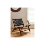 BRAND NEW MARLEY WOVEN ACCENT CHAIR RRP £279, The Marley Chair is a perfect statement piece for your