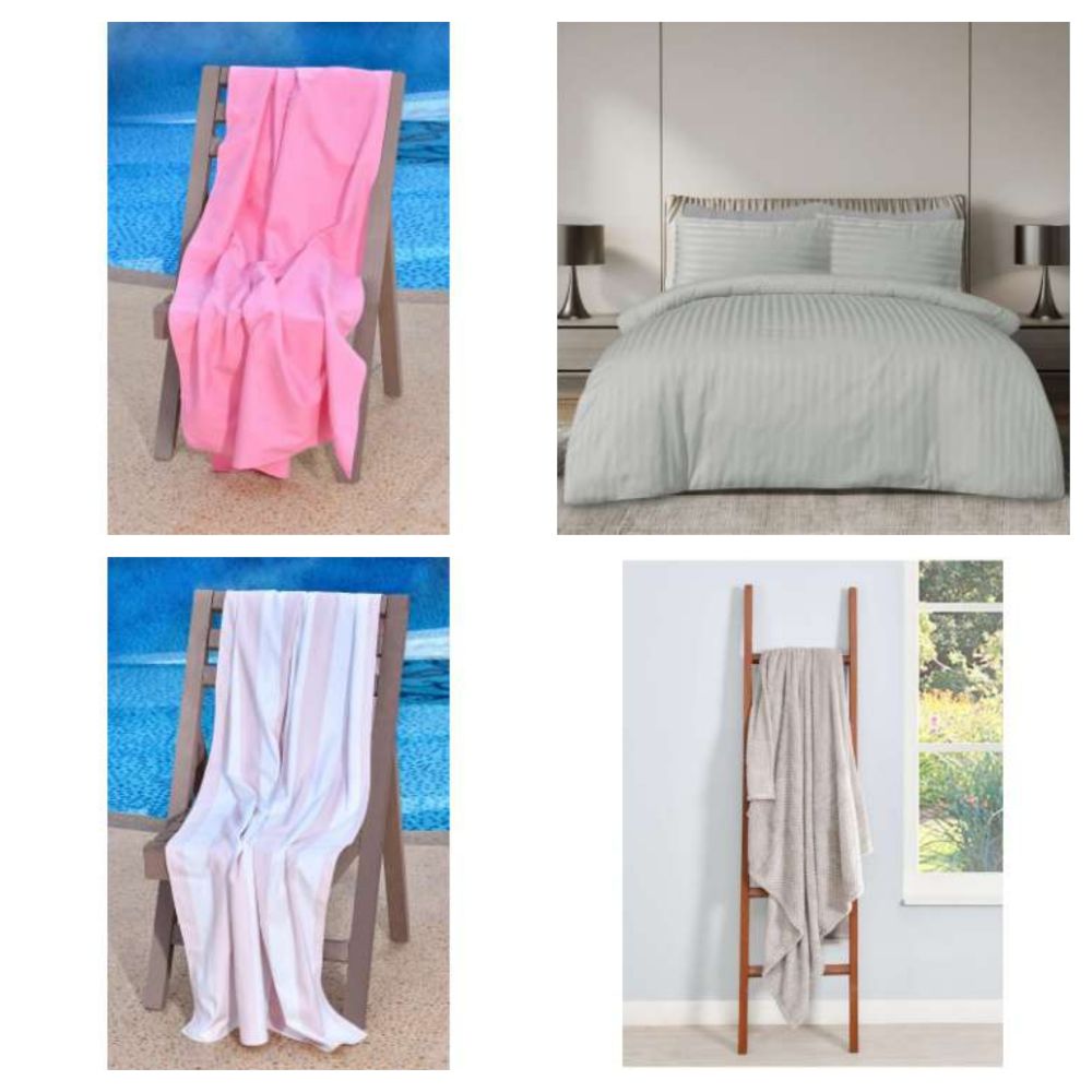 Liquidation Sale of Luxury Bedding Stocks - Throws, Duvet Sets & Much More - Trade & Pallet Lots - Delivery Available!