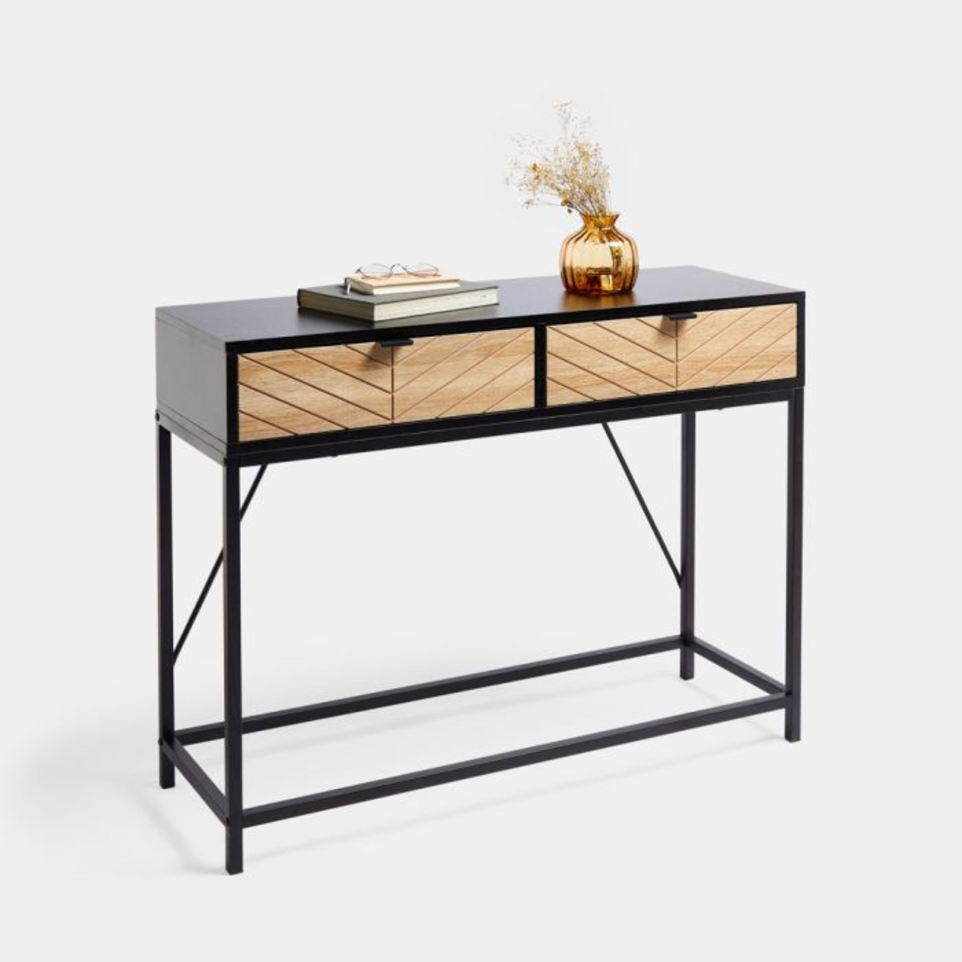 Luxury Dalton Console Table (ER35) Add a touch of contemporary-retro style to your hallway with