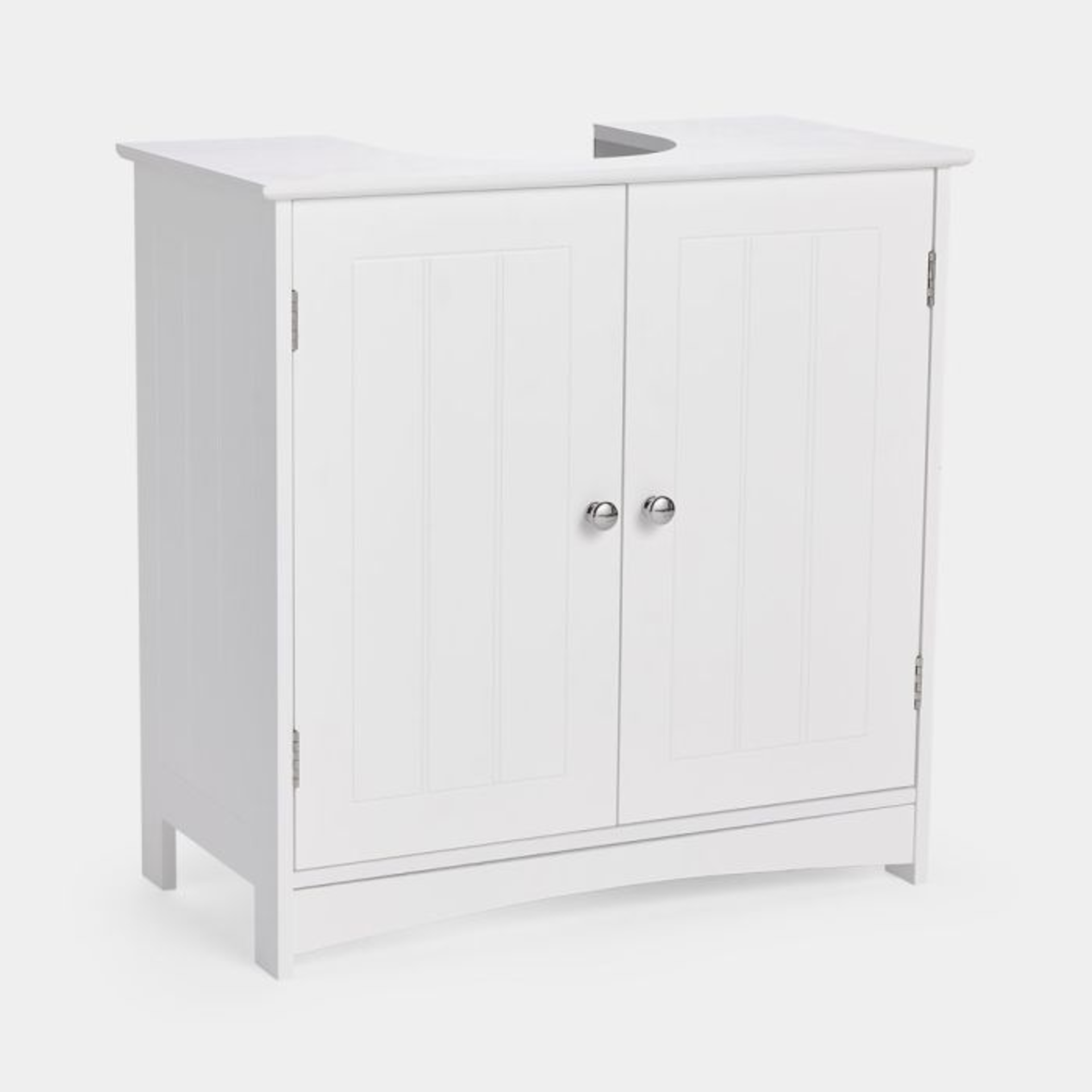 Luxury Colonial Under Basin Cabinet - White (ER35) Brand: Luxury Specifications: Model: Not