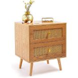 Beautify Rattan Bedside Table (ER35) Brand: Beautify Specifications: Product shape: