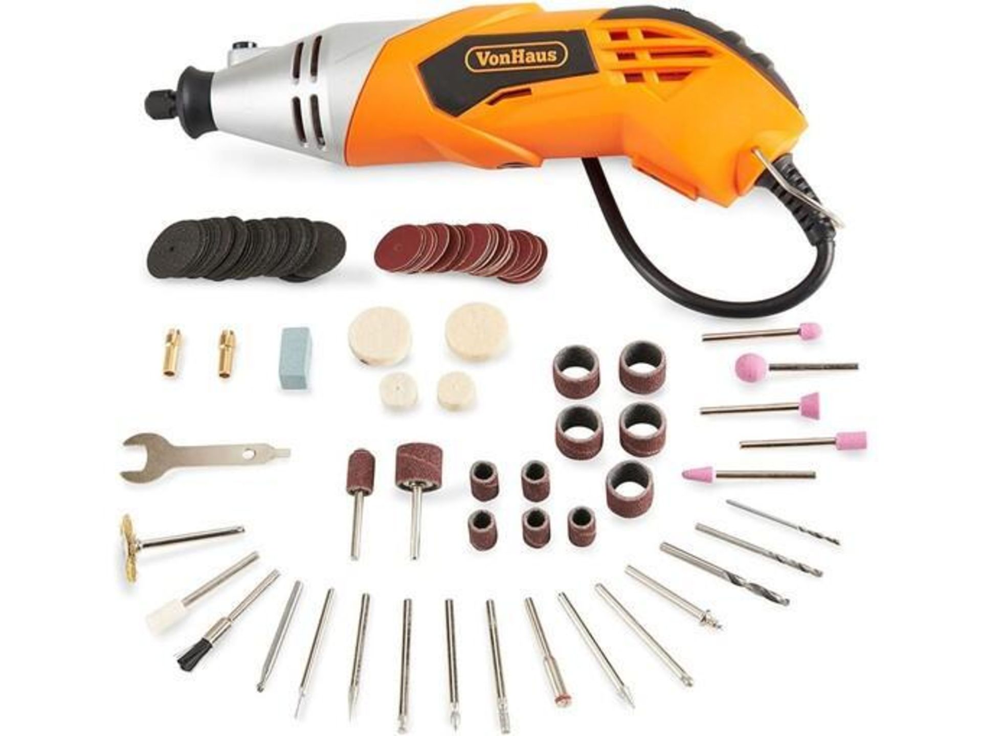 Rotary Multitool & Accessory Set (ER32) Ideal for a wide range of DIY, hobby, woodwork, jewellery