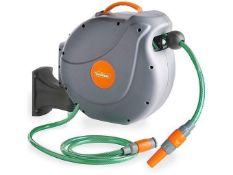 20m Garden Hose Reel (ER32) The automatic retractable hose reel from Luxury makes watering your