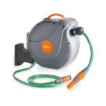 20m Garden Hose Reel (ER32) The automatic retractable hose reel from Luxury makes watering your
