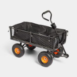 85L Garden Cart Trolley (ER35) Suitable for all jobs around the garden and home! Featuring a steel