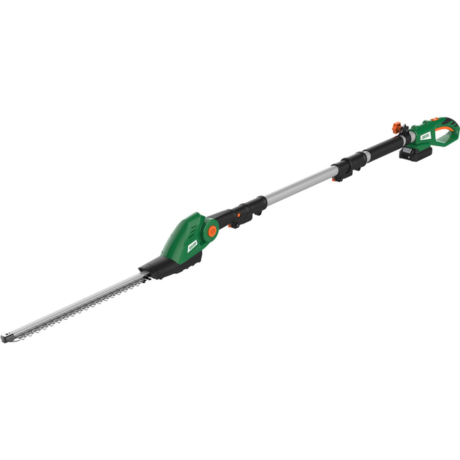 Hawksmoor 18V 46cm Cordless Long Reach Hedge Trimmer. - ER33