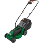 Hawksmoor 1200W 32cm Electric Lawnmower 230V. - ER34. Take the hassle out of cutting your grass with