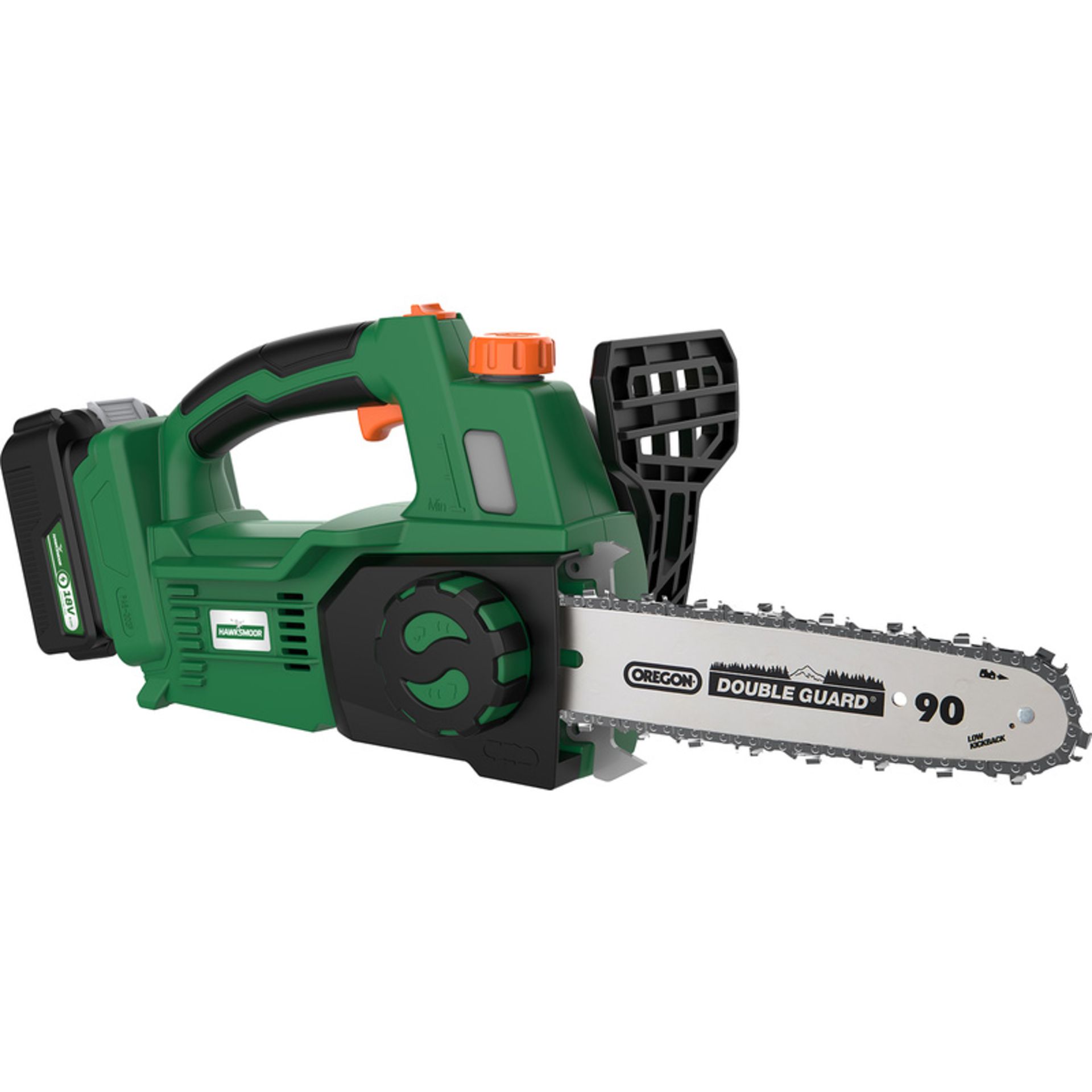 Hawksmoor 18V 25cm Brushless Cordless Chainsaw. -ER32