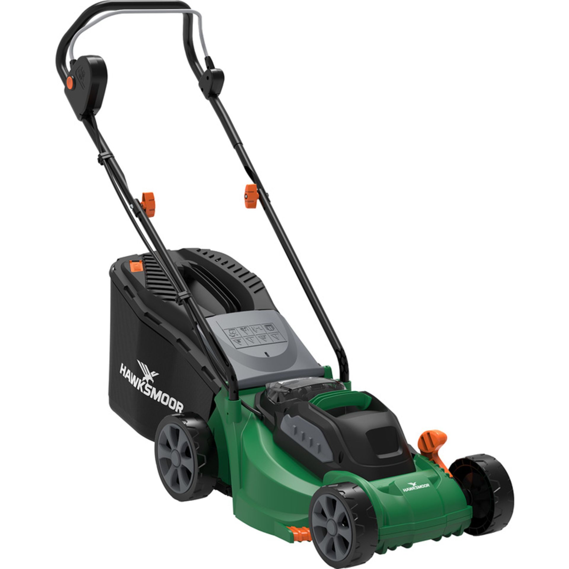 Hawksmoor 18V 33cm Cordless Lawnmower. -ER34