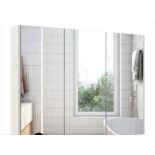 Giantex Bathroom Medicine Cabinet with Mirror - Extra Large Wall Mounted Cabinet with 3 Frameless