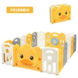 Foldable Baby Playpen Activity Centre with Toys & Safety Lock. - R14.6. FAre you still too busy