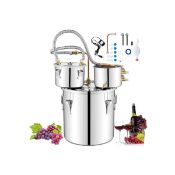 5 Gallon Stainless Steel Water Alcohol Distiller with Build-in Thermometer. - R14.6. If you are