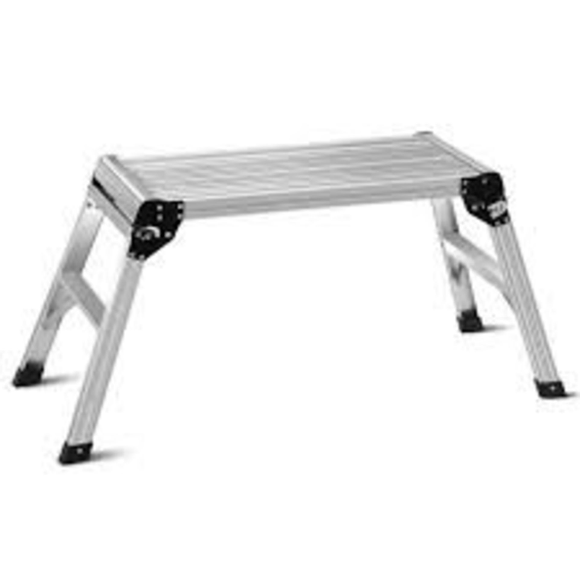 Luxury - Heavy Duty Portable Bench Aluminum Folding Step. - R14.6.