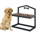 Elevated Dog Bowls Raised Dog Bowl Stand . - R13a.5.