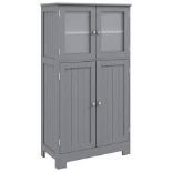 Grey Bathroom Floor Storage Cabinet Kitchen Cupboard . - R14.5. Our 4-door floor cabinet is a