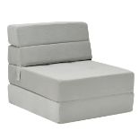 Folding Mattress with Pillow with High-Density Foam. - R13a.5. Suitable for various scenarios,