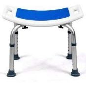 Height Adjustable Shower Stool. - R14.6. Make your daily routine more comfortable and much safer