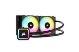 Corsair iCUE H100x RGB ELITE Liquid CPU Cooler 240mm. - P2. RRP £199.99. The CORSAIR iCUE H100x