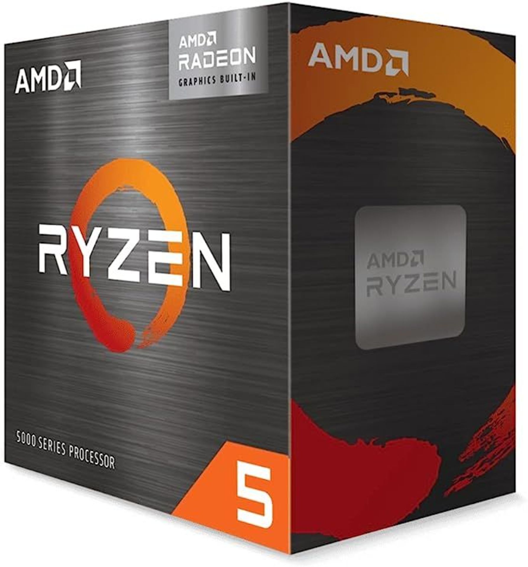 AMD Ryzen 5 5600G 6-core, 12-Thread Processor with Wraith Stealth Cooler, up to 4.4GHz. - P2. RRP £