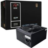 CiT FX Pro 600W Power Supply (No Power Cable inc.), Non Modular, APFC, Japanese Tk Main Capacitor,