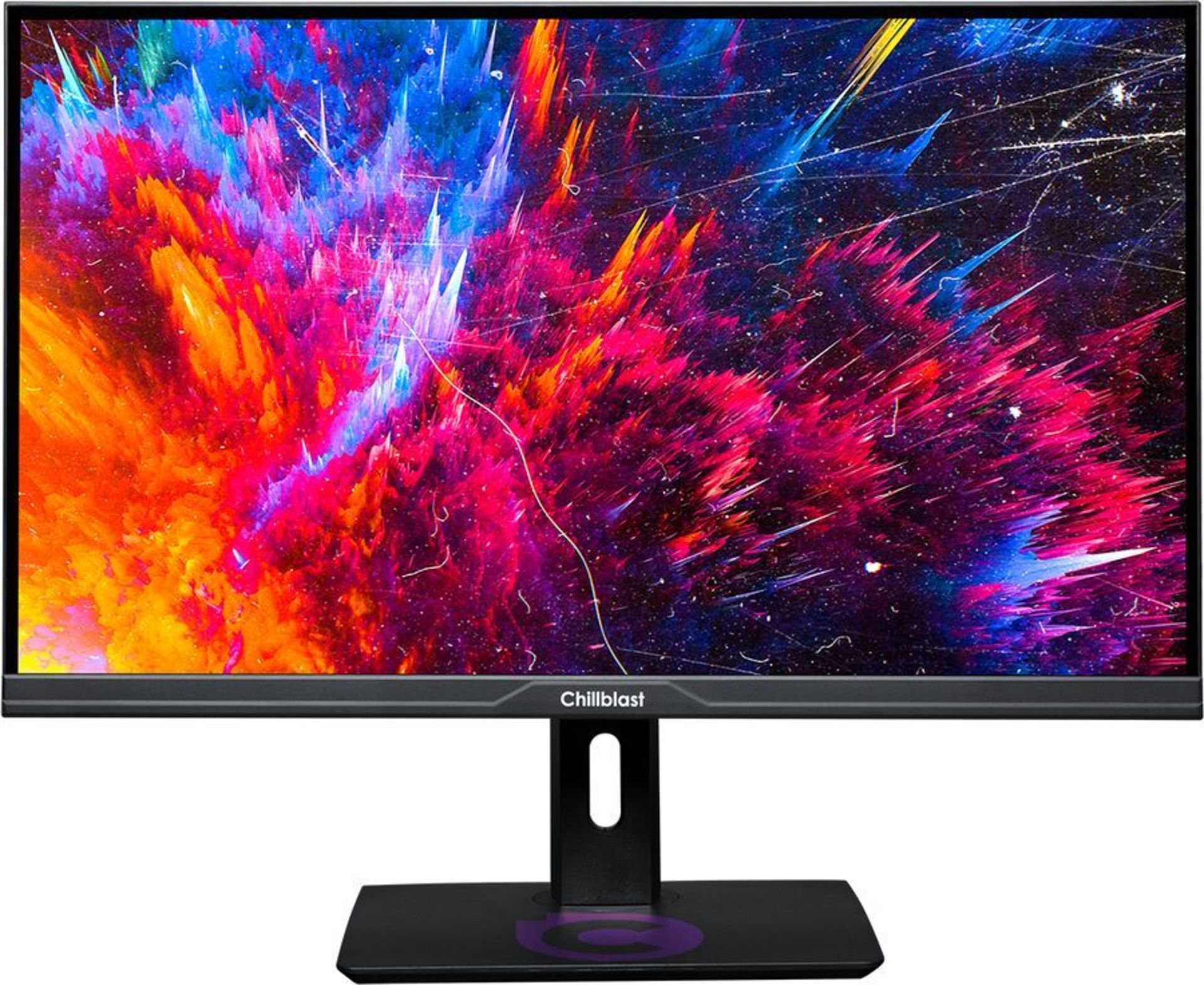 Chillblast 27QHD165V1 - 27" 2560x1440 IPS 165Hz Monitor. - P2. RRP £550.00. Going up a resolution is - Image 3 of 4
