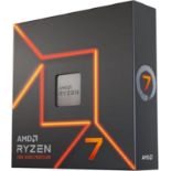 AMD Ryzen™ 7 7700X Desktop Processor (8-core/16-thread, 40MB cache, up to 5.4 GHz max boost). -