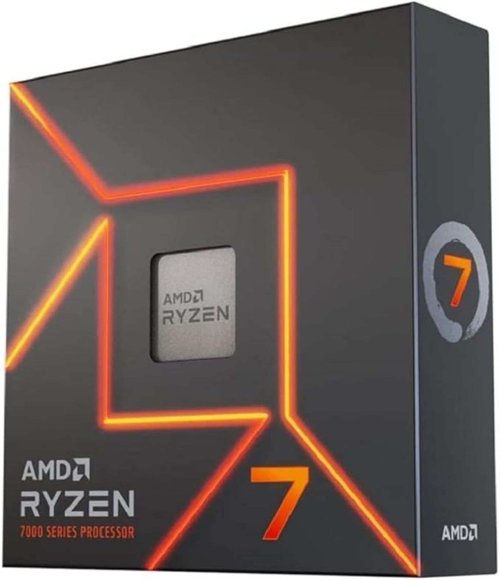 AMD Ryzen™ 7 7700X Desktop Processor (8-core/16-thread, 40MB cache, up to 5.4 GHz max boost). -